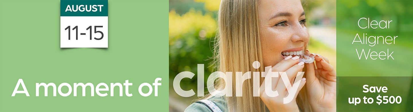clear aligner week special event banner
